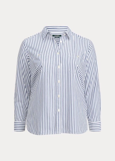 Camisa Ralph Lauren Striped Algodão Mulher 18347-EISC